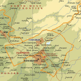 islamabad-pakistan-map