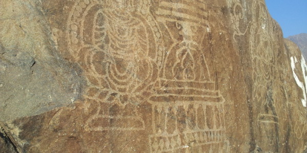 Rock carvings Chilas